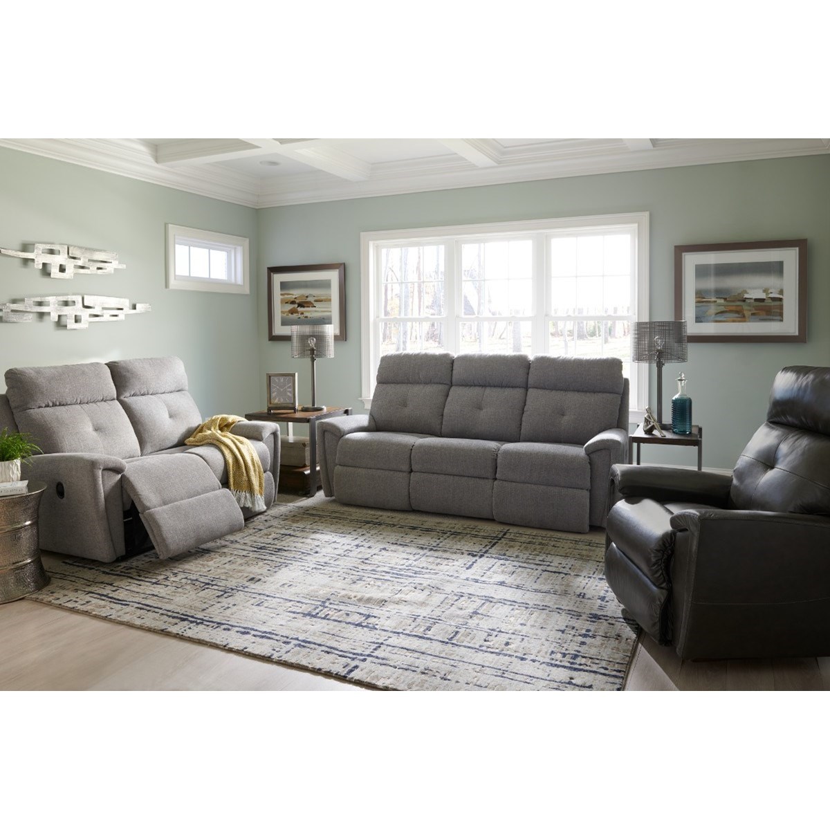 LaZBoy Douglas 760 Living Room Group 2 Power Reclining Living Room